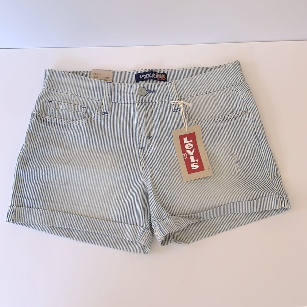 Levi's Boyfriend Stripe Short